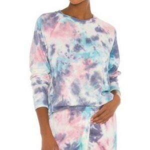 Spiritual Gangster “twist the universe” tie dye crew neck sweatshirt size small